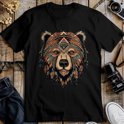 Native American T-Shirts, Vintage Native American Unisex T-Shirt/Hoodie/Sweatshirt HLT00 - Native American Bear Artwork