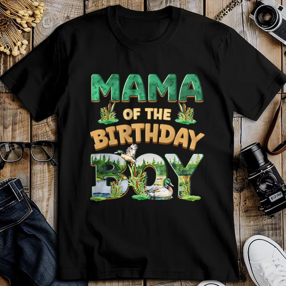 Gift for Dad Shirt, Funny Dad Unisex T-Shirt/Hoodie/Sweatshirt HLT00 – Mom Dad Mama Birthday Boy One Lucky Duck 1st First Family T-Shirt
