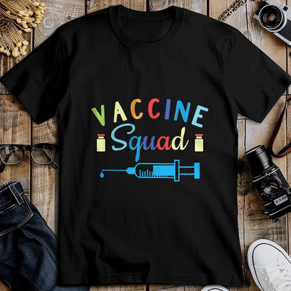 Best Doctor Shirt, Funny Doctor UnisexT-Shirt/Hoodie/Sweatshirt HLT00 - Vaccine Squad Cute Nurse Doctor DR Funny Vaccinated 19 Tee T-Shirt