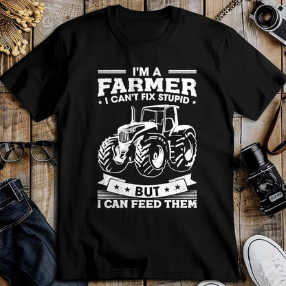 Best Farmer Life Shirt, Funny Farmer UnisexT-Shirt/Hoodie/Sweatshirt HLT00 - Funny Farming Tractor I'm A Farmer I Feed People T-Shirt