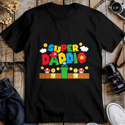 Gift for Dad Shirt, Funny Dad Unisex T-Shirt/Hoodie/Sweatshirt HLT00 – Super Daddy - Father_s Day Shirt Gift - Father_s Day Gift T-Shirt