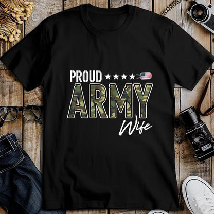 Best Wife Shirt, Wife and Husband Unisex T-Shirt/Hoodie/Sweatshirt HLT00 - Gift for wife T shirt, lucky wife   OCP Proud Army Wife Pullover Hoodie