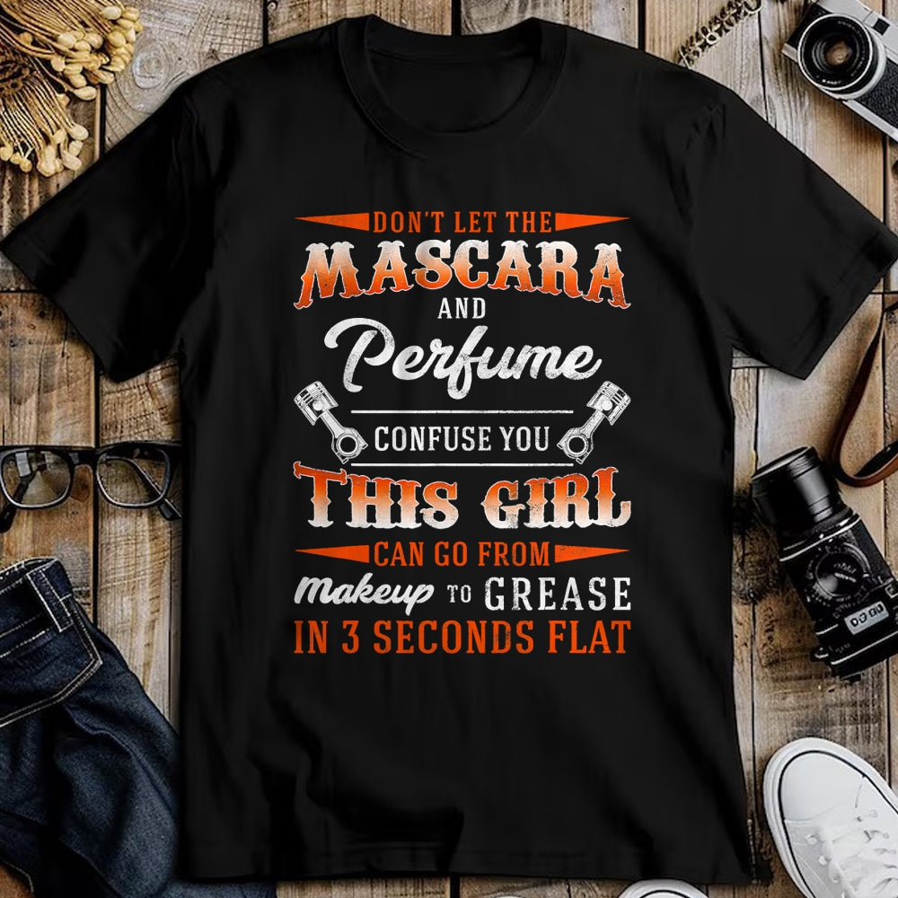 Best Mechanic Life Shirt, Funny Mechanic UnisexT-Shirt/Hoodie/Sweatshirt HLT00 - Mascara and Perfume I'm A Female Mechanic Sarcasm Gift T-Shirt