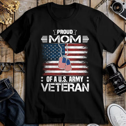 Proud Veteran Shirt, Funny Veteran UnisexT-Shirt/Hoodie/Sweatshirt HLT00 - Proud Mom of A US Army Veteran Day Family Matching T-Shirt