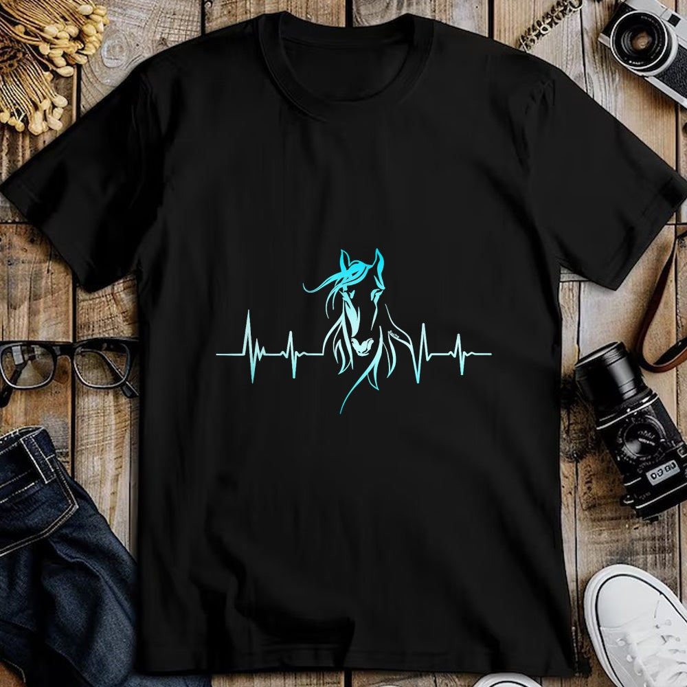 Best Horse Lover Shirt , Funny Horse UnisexT-Shirt/Hoodie/Sweatshirt HLT00 - Horse Heartbeat for Women Girls Teens Horseback Lover Riding T-Shirt