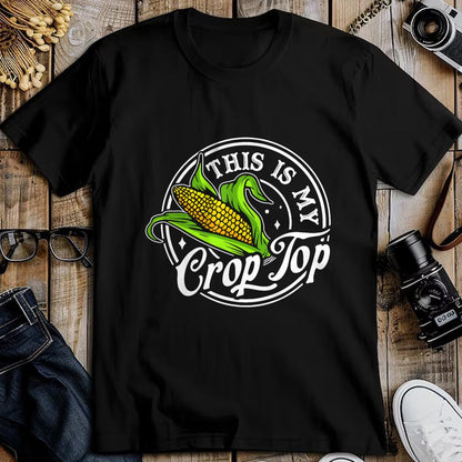 Best Farmer Life Shirt, Funny Farmer UnisexT-Shirt/Hoodie/Sweatshirt HLT00 - Womens This is My Crop Top Funny Farmer Farming Corn T-Shirt