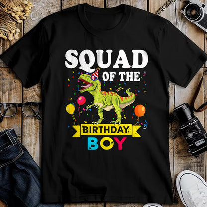 Best Dinosaur Lover Shirt, Funny Dinosaur UnisexT-Shirt/Hoodie/Sweatshirt HLT00 - Squad Of The Birthday Boy Dinosaur T-Rex Matching Family T-Shirt