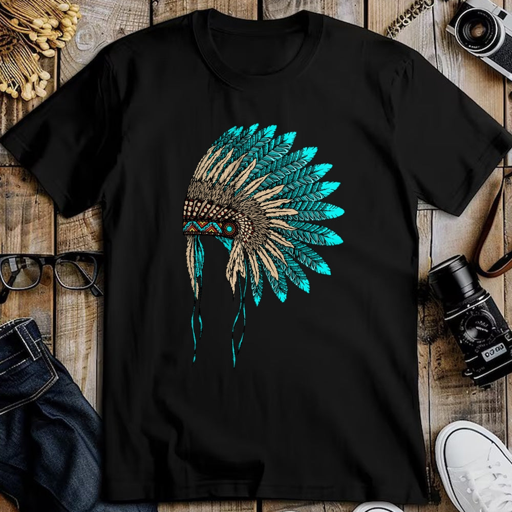 Native American T-Shirts, Vintage Native American Unisex T-Shirt/Hoodie/Sweatshirt HLT00 - Native American Indian Headdress Costume Jewelry Decor