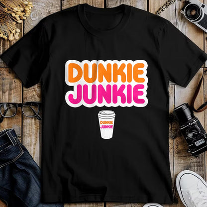 Best Thanksgiving Family Shirt , Funny Thanksgiving UnisexT-Shirt/Hoodie/Sweatshirt HLT00 - Funny Dunkie Junkie Coffee Love Funny Coffee Saying T-Shirt