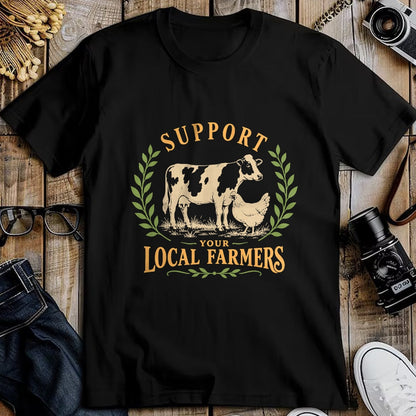 Best Farmer Life Shirt, Funny Farmer UnisexT-Shirt/Hoodie/Sweatshirt HLT00 - Support Your Local Farmers Farm Agriculture T-Shirt
