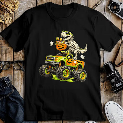 Best Dinosaur Lover Shirt, Funny Dinosaur UnisexT-Shirt/Hoodie/Sweatshirt HLT00 - Monster Truck Dinosaur Halloween Skeleton T-Rex Boys Kids T-Shirt