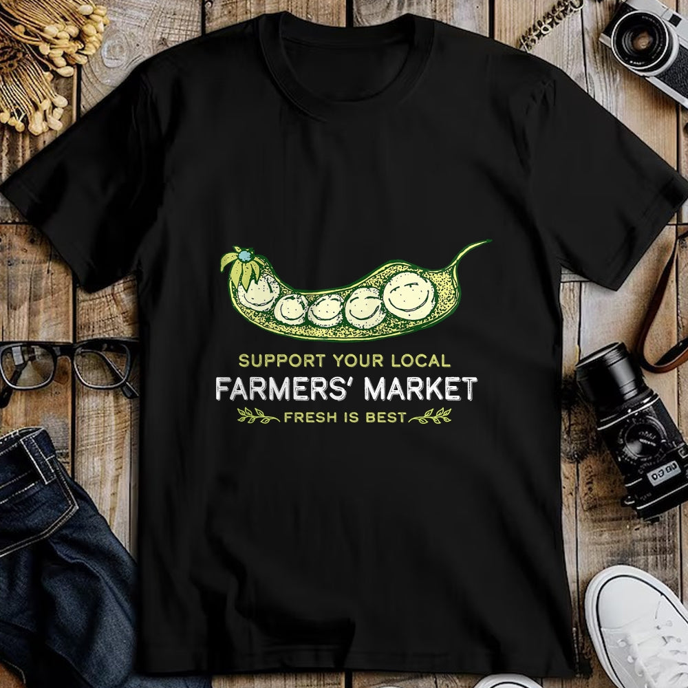Best Farmer Life Shirt, Funny Farmer UnisexT-Shirt/Hoodie/Sweatshirt HLT00 - Support Your Local Outdoor Farmers' Market Funny Graphic T-Shirt