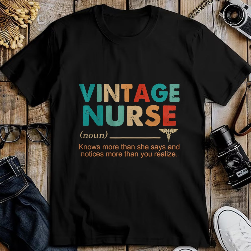 Funny Nurse Shirt, Nurse Unisex T-Shirt/Hoodie/Sweatshirt HLT00 - Vintage nurse T-Shirt