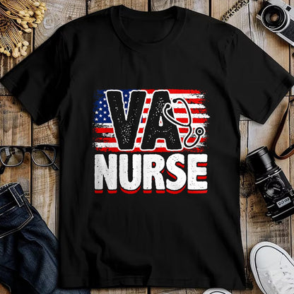 Funny Nurse Shirt, Nurse Unisex T-Shirt/Hoodie/Sweatshirt HLT00 - VA Nurse, Veteran & Patriot Nursing, US Military Nurse T-Shirt