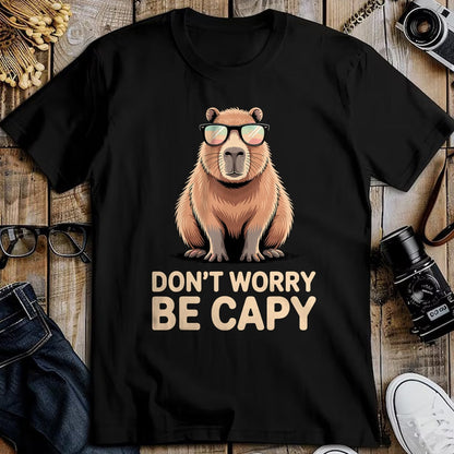 Cute Capybara Shirt, Funny Capybara Unisex T-Shirt/Hoodie/Sweatshirt HLT00 - Funny Capybara Design for Men Women Adults Capybara Lover T-Shirt