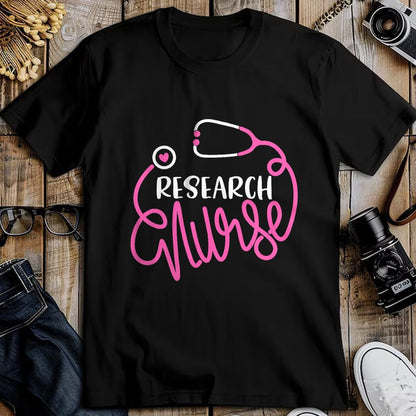 Funny Nurse Shirt, Nurse Unisex T-Shirt/Hoodie/Sweatshirt HLT00 - Research Nurse - RN Clinical Research Nursing Department T-Shirt