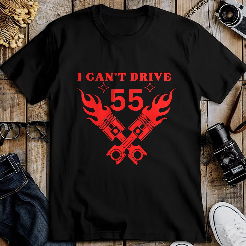 Best Mechanic Life Shirt, Funny Mechanic UnisexT-Shirt/Hoodie/Sweatshirt HLT00 - I Cant Drive 55 Funny Gift Pistons Engine Logo T-Shirt