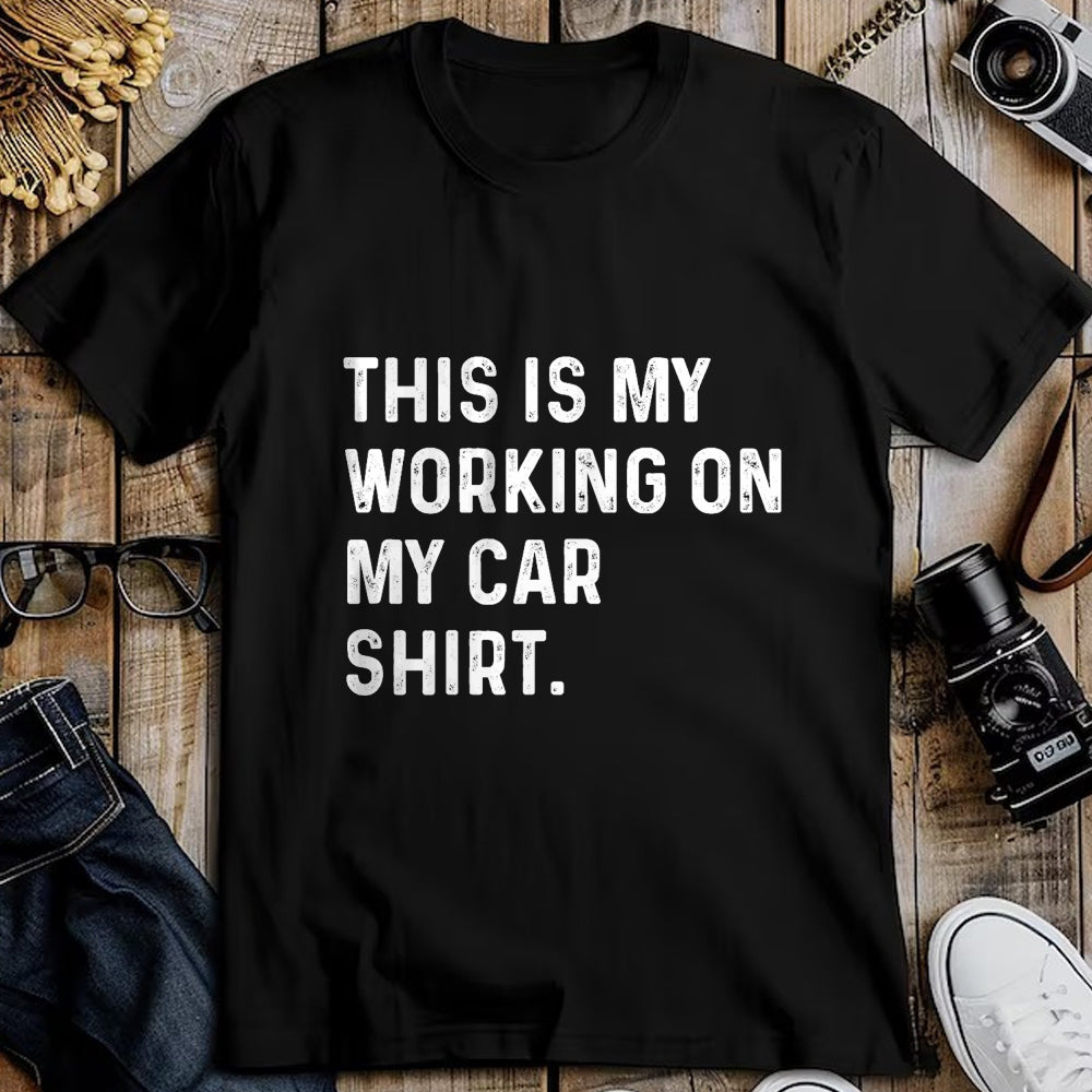 Best Mechanic Life Shirt, Funny Mechanic UnisexT-Shirt/Hoodie/Sweatshirt HLT00 - This Is My Working On My Car Shirt Mechanic Classic Restore T-Shirt