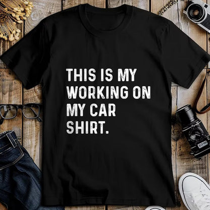 Best Mechanic Life Shirt, Funny Mechanic UnisexT-Shirt/Hoodie/Sweatshirt HLT00 - This Is My Working On My Car Shirt Mechanic Classic Restore T-Shirt