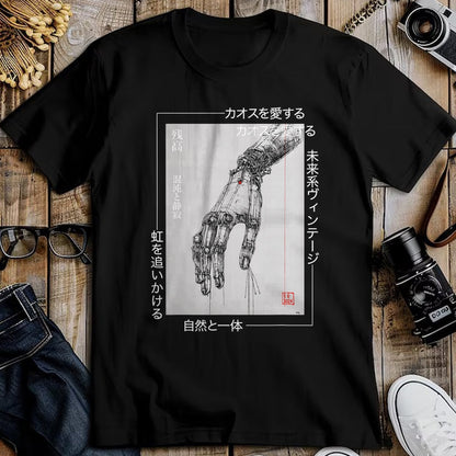 Best Mechanic Life Shirt, Funny Mechanic UnisexT-Shirt/Hoodie/Sweatshirt HLT00 - Futuristic Cyberpunk Hand - Japanese Streetwear Aesthetic T-Shirt