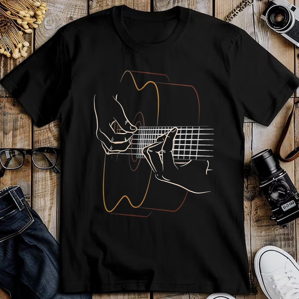 Guitar Lover Shirt, Funny Guitar UnisexT-Shirt/Hoodie/Sweatshirt HLT00 - Cool Acoustic Guitar for Men Women Acoustic Guitar Player T-Shirt, Men, Black, 3X-Large