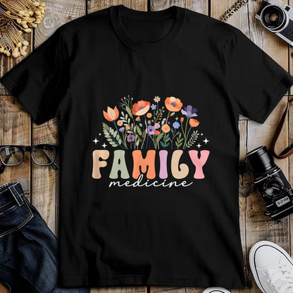 Best Doctor Shirt, Funny Doctor UnisexT-Shirt/Hoodie/Sweatshirt HLT00 - Family Medicine Flowers Family Medicine Doctor T-Shirt