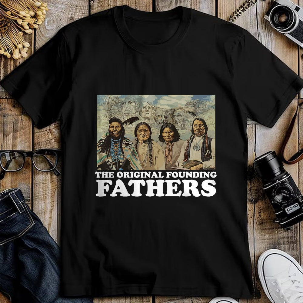 Native American T-Shirts, Vintage Native American Unisex T-Shirt/Hoodie/Sweatshirt HLT00 - The Original Founding Fathers Native American