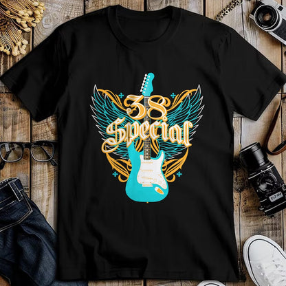 Guitar Lover Shirt, Funny Guitar UnisexT-Shirt/Hoodie/Sweatshirt HLT00 - 38 Special Guitar Wings T-Shirt