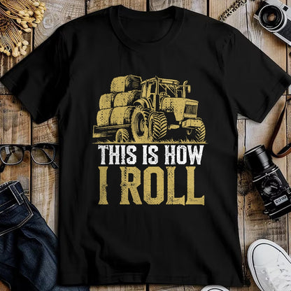 Best Farmer Life Shirt, Funny Farmer UnisexT-Shirt/Hoodie/Sweatshirt HLT00 - Hay Season - This is How I Roll - Tractor Farmer T-Shirt
