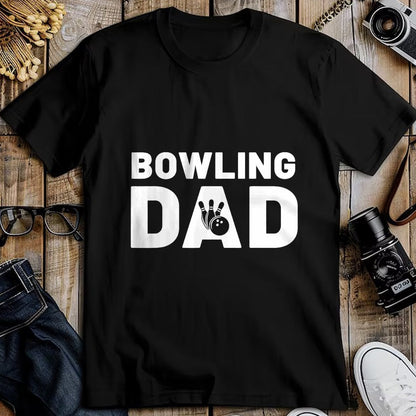Gift for Dad Shirt, Funny Dad Unisex T-Shirt/Hoodie/Sweatshirt HLT00 – Funny Fathers Day Bowling Dad Bowling Lover Proud Dad T-Shirt