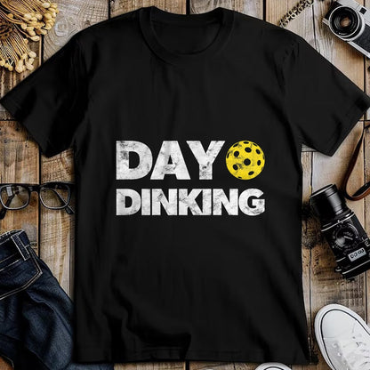 Funny Pickleball Shirt, Pickleball Lover Unisex T-Shirt/Hoodie/Sweatshirt HLT00 - Day Dinking Pickleball Funny Dink Women Men Pickle Ball T-Shirt