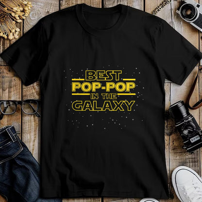 Best Grandpa Shirt, Proud Grandpa Unisex T-Shirt/Hoodie/Sweatshirt HLT00 - Grandpa Pop-Pop Shirt Gift, Best Pop-Pop in the Galaxy T-Shirt
