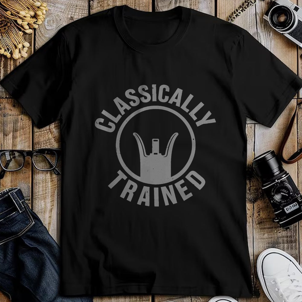 Proud Veteran Shirt, Funny Veteran UnisexT-Shirt/Hoodie/Sweatshirt HLT00 - Vintage Classically Trained Iron Sights Grunge 2A Patriot T-Shirt