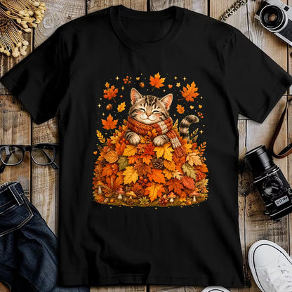 Best Thanksgiving Family Shirt , Funny Thanksgiving UnisexT-Shirt/Hoodie/Sweatshirt HLT00 - Pumpkin Season Autumn Kitten Lover Cute Fall Cat T-Shirt