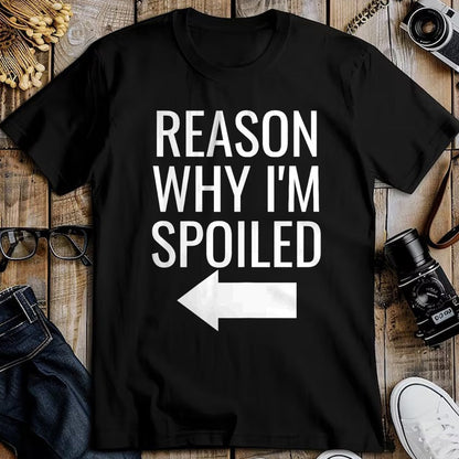 Best Wife Shirt, Wife and Husband Unisex T-Shirt/Hoodie/Sweatshirt HLT00 - Reason Why I'm Broke Spoiled Funny Matching Couples T-Shirt (1)