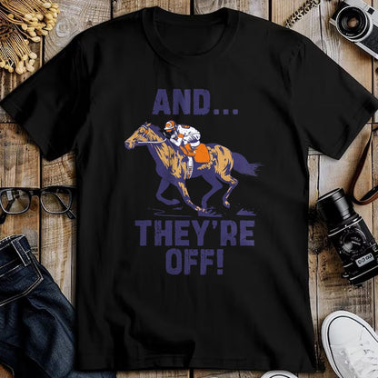 Best Horse Lover Shirt , Funny Horse UnisexT-Shirt/Hoodie/Sweatshirt HLT00 - Horse Racing Shirt Toddler Kids Boys Girls and They_re Off T-Shirt