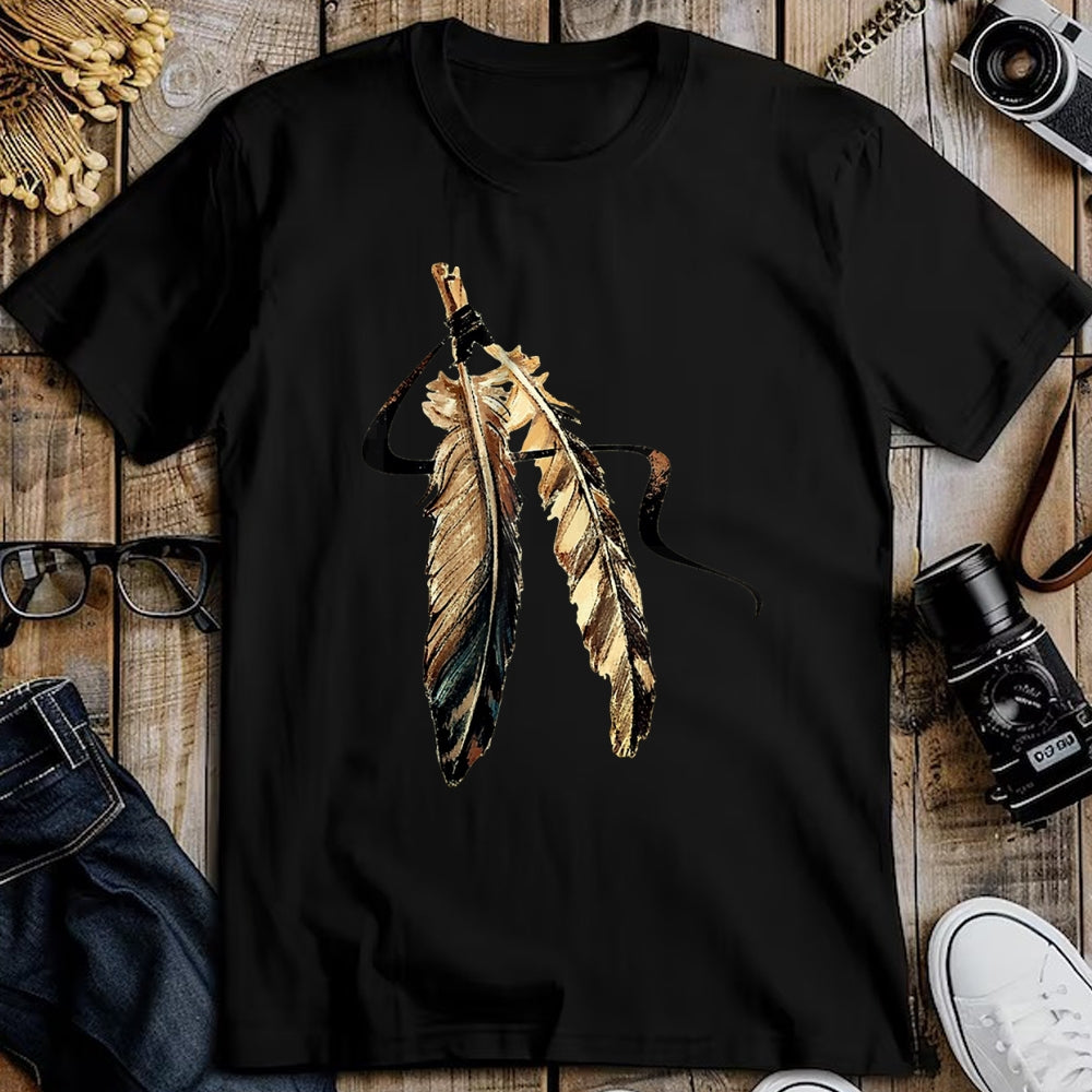 Native American T-Shirts, Vintage Native American Unisex T-Shirt/Hoodie/Sweatshirt HLT00 - Southwest Native American Indian Tribal Art Colorful Feather