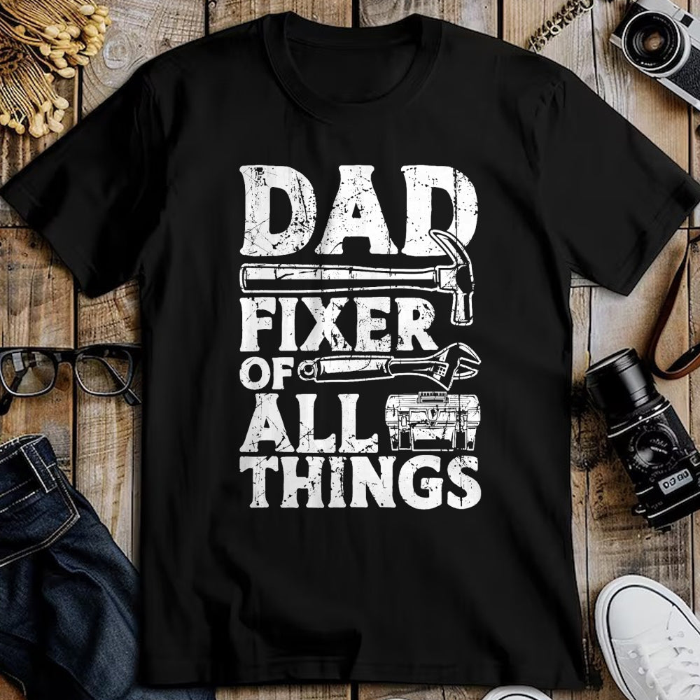 Best Mechanic Life Shirt, Funny Mechanic UnisexT-Shirt/Hoodie/Sweatshirt HLT00 - Dad Fixes Everything Handyman Dad Accessories for Men Fixer T-Shirt