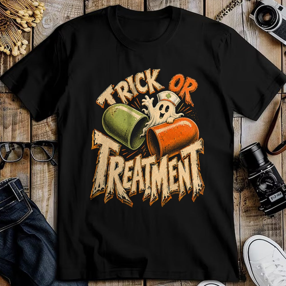 Best Doctor Shirt, Funny Doctor UnisexT-Shirt/Hoodie/Sweatshirt HLT00 - Trick or Treatment Shirt Funny Doctor Shirt Halloween Nurse T-Shirt
