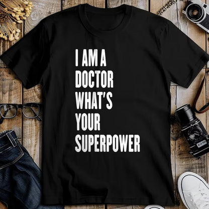 Best Doctor Shirt, Funny Doctor UnisexT-Shirt/Hoodie/Sweatshirt HLT00 - I am a Doctor what's your superpower T-Shirt