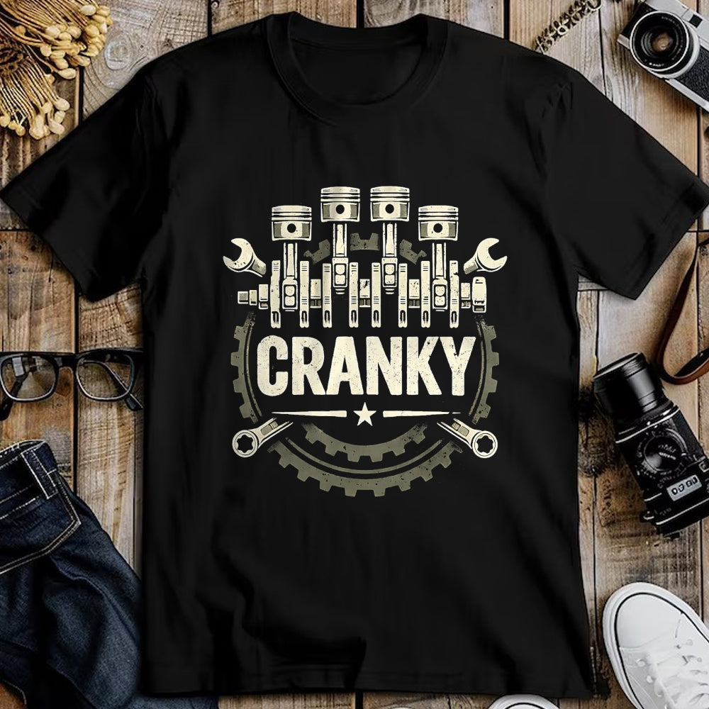 Best Mechanic Life Shirt, Funny Mechanic UnisexT-Shirt/Hoodie/Sweatshirt HLT00 - Cranky Car Engine Crankshaft Cars Lover Mechanics T-Shirt