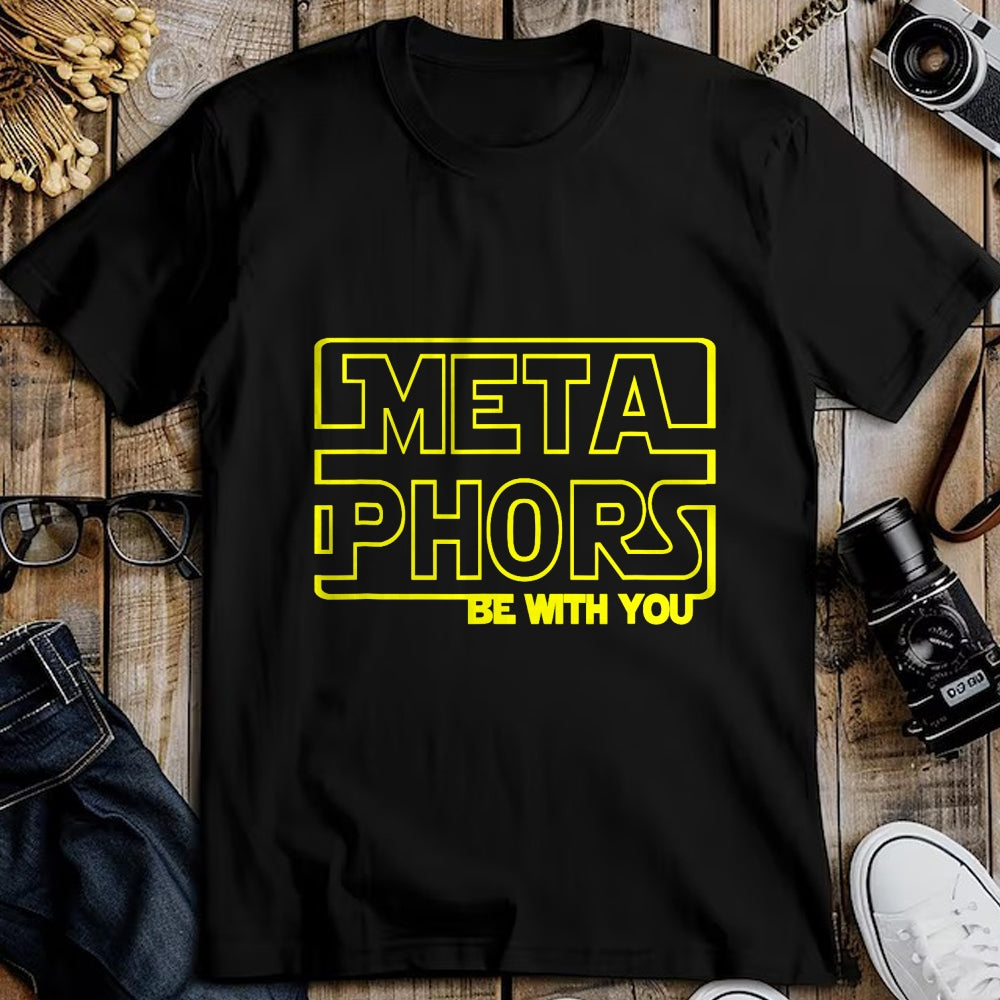 Best Teacher Shirt, Funny Teacher UnisexT-Shirt/Hoodie/Sweatshirt HLT00 - Metaphors Be with You Funny English Teacher Shirts Tee T-Shirt