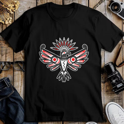 Native American T-Shirts, Vintage Native American Unisex T-Shirt/Hoodie/Sweatshirt HLT00 - Native American Thunderbird Indigenous Peoples Day