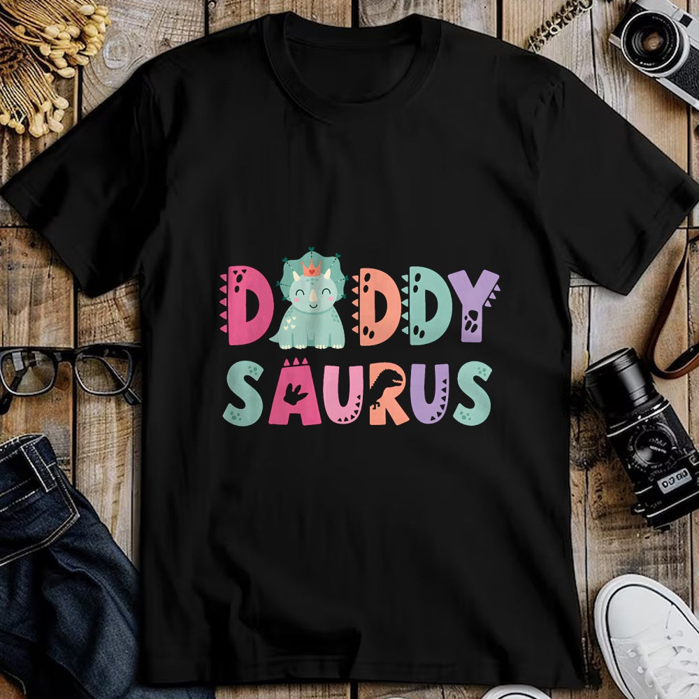 Best Dinosaur Lover Shirt, Funny Dinosaur UnisexT-Shirt/Hoodie/Sweatshirt HLT00 - Daddy Saurus Dad Dinosaur Three Rex Birthday Boy Girl T-Shirt