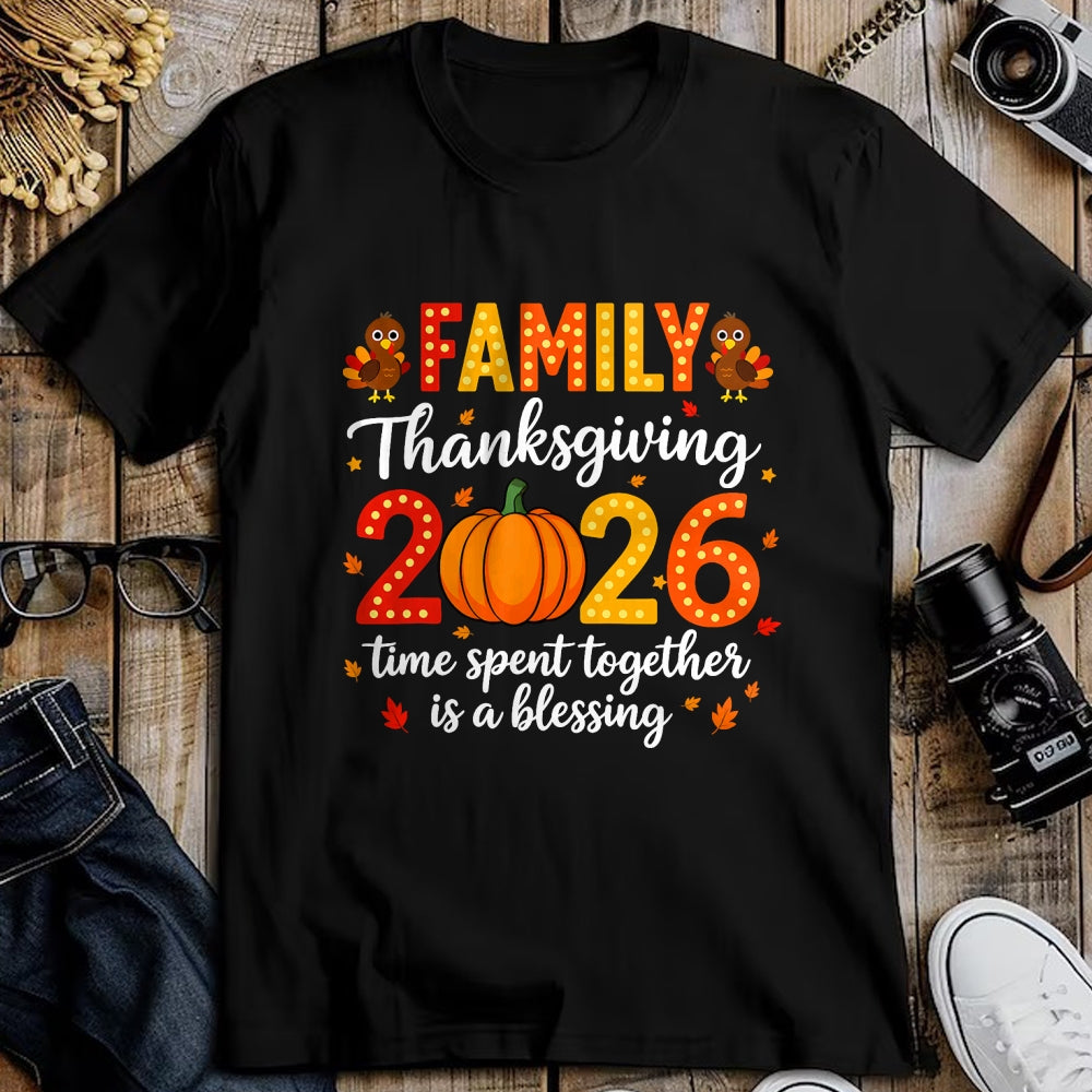 Best Thanksgiving Family Shirt , Funny Thanksgiving UnisexT-Shirt/Hoodie/Sweatshirt HLT00 - Family Thanksgiving 2026 Thanksgiving Crew Turkey Matching T-Shirt (3)