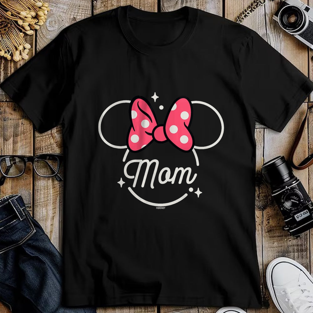 Gift for Mom Shirt, Funny Mom Unisex T-Shirt/Hoodie/Sweatshirt HLT00 - Disney Minnie Mouse Mom Head Icon Magic Mother’s Day T-Shirt
