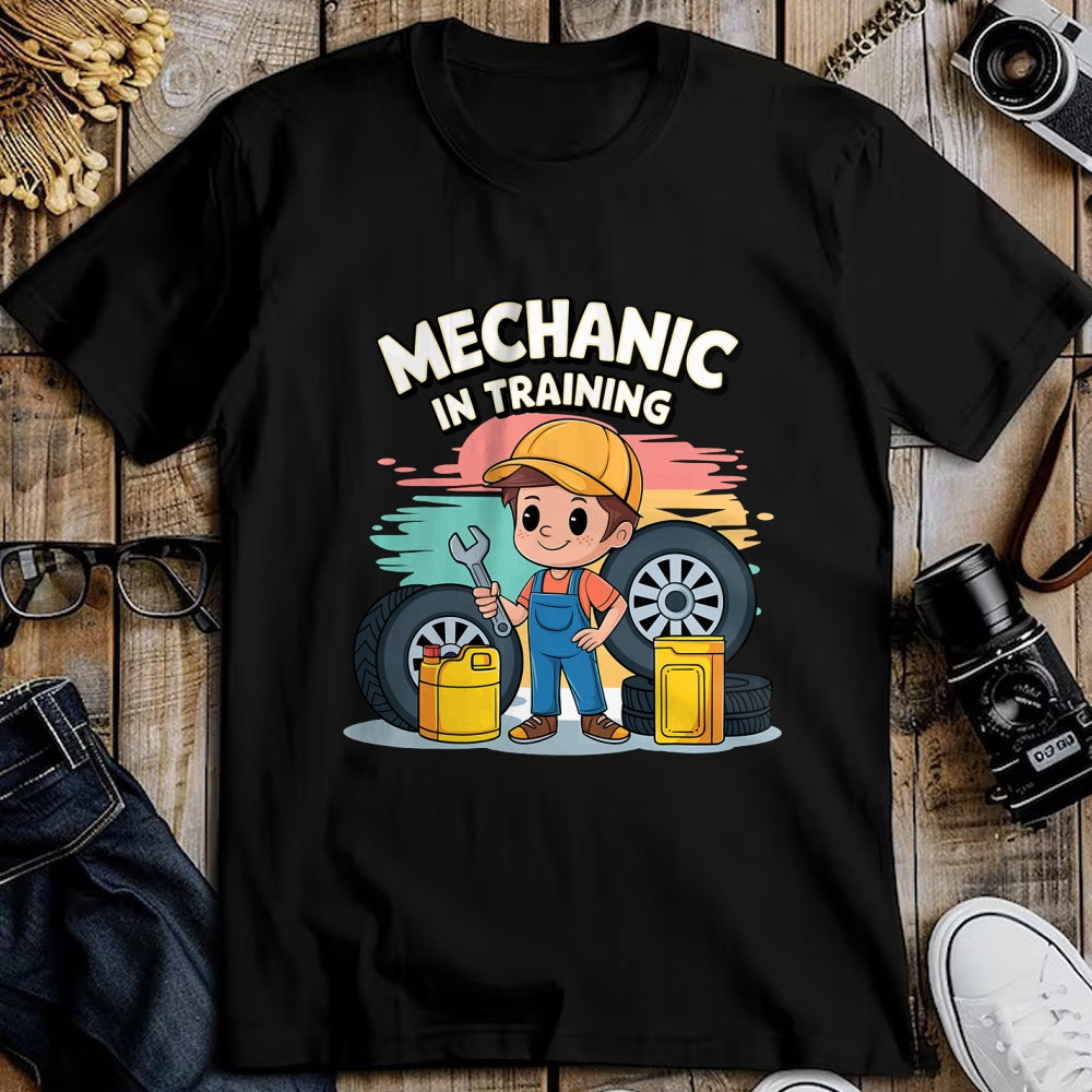 Best Mechanic Life Shirt, Funny Mechanic UnisexT-Shirt/Hoodie/Sweatshirt HLT00 - Future Mechanic Kids Outfit Mechanic in Training Style T-Shirt