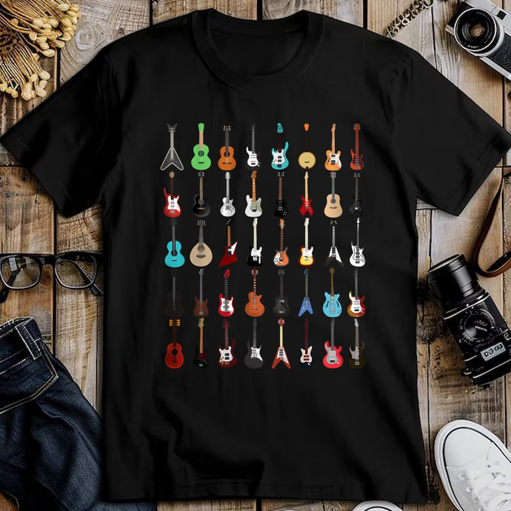 Guitar Lover Shirt, Funny Guitar UnisexT-Shirt/Hoodie/Sweatshirt HLT00 - Guitar Musical Instrument T Shirt (Rock N Roll Tee) T-Shirt