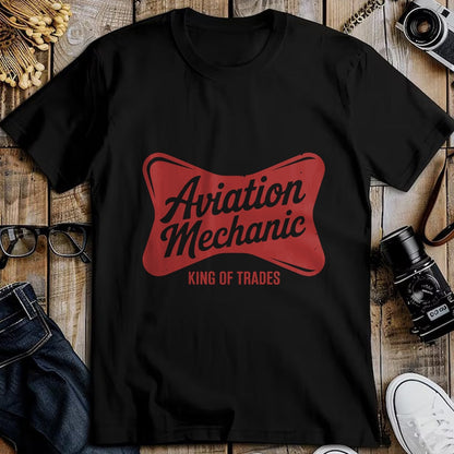 Best Mechanic Life Shirt, Funny Mechanic UnisexT-Shirt/Hoodie/Sweatshirt HLT00 - Aviation Mechanic King of Trades, Aircraft Plane Maintenance Long Sleeve T-Shirt