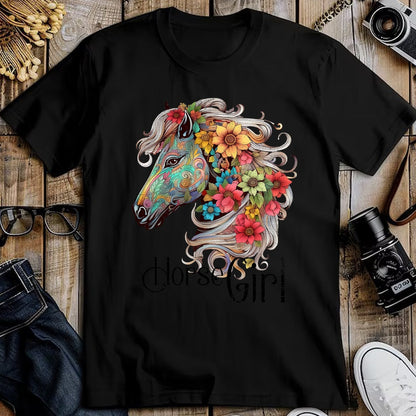 Best Horse Lover Shirt , Funny Horse UnisexT-Shirt/Hoodie/Sweatshirt HLT00 - Horse Girl - Just A Girl Who Loves Horses, Horseback Riding T-Shirt